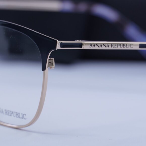 Banana Republic ISADORA 0KY2 00 Cat Eye Eyeglasses 51mm – Blue/Gold - Picture 3 of 9